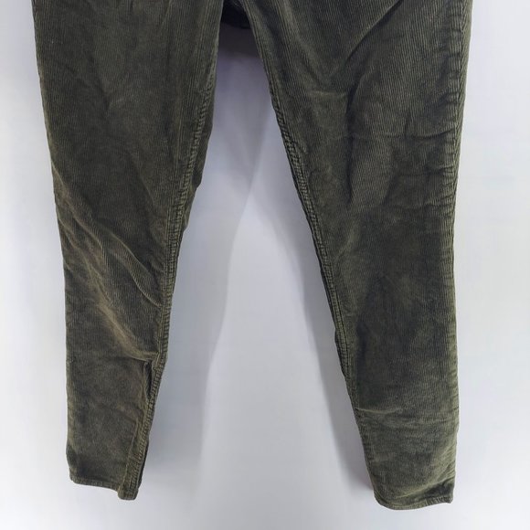 Pacsun Stacked Skinny green curdoroy  Jeans size 29 - Picture 3 of 12